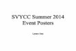 Lynsey SVYCC Summer Posters