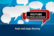 Tools and apps sharing - YouTube