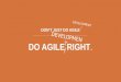 Don't Just do Agile - AgileDC Conference