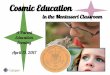"Cosmic Education in the Montessori Classroom: A Parent Education Evening" - April 13, 2017