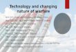 Technology and changing nature of warfare