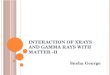 Interaction of xrays and gamma rays with matter  ii
