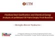 Fluidized Bed Gasification and Chemical Exergy Analysis of pelletized Oil Palm Empty Fruit Bunches
