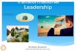 Transformational leadership   iii