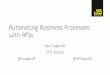 Automating Business Processes with APIs