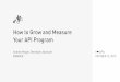 I Love APIs 2015: How to Grow and Measure your API Program