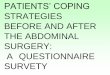 G112 Ito & Shiromaru (2009). Patients’ coping strategies before and after abdominal surgery: A questionnaire survey.　The 1st International Nursing Research Conference of World