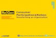 Consumer participation @ ReGen: Transforming an organisation (11/05/16)
