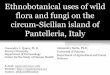 Ethnobotanical uses of wild flora and fungi on the circum-Sicilian island of Pantelleria, Italy - 2015