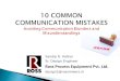 10 COMMON COMMUNICATION MISTAKES