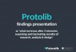 Protolib findings presentation slides