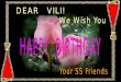 HAPPY BIRTHDAY  VILI!   (PPS)