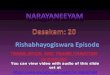 Narayaneeyam english canto 020