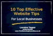 10 Top Effective Website Tips