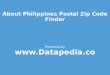 Philippines Zip Codes Finder