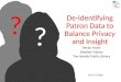 De-identifying Patron Data for Analytics and Intelligence