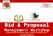 Bid & Proposal Management Skills Training