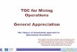 TOC Mining Operations general appreciation