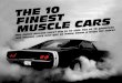 The 10 finest muscle cars!