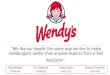 Wendy's, Social Media Strategy analysis