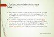 How to increase sells on amazon
