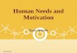 Human needs-and-motivation