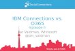 IBM Connections vs. Office 365 -  Episode II
