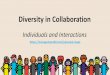 Diversity in Collaboration