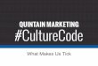 Quintain Marketing's #CultureCode: What Makes Us Tick
