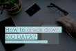 How to crack down big data?