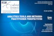 Data Science - Tools and Methods: Practitioner Perspectives