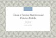 History of Furniture Sketchbook and Designers Portfolio