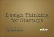 Design Thinking for Startups - Are You Design Driven?