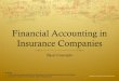 Accounting in insurance companies   basic concepts