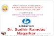 NAAC  Presentation of  LIBRARY & INFROMATION CENTER ASSM MEDHA by Dr. Sudhir Nagarkar