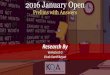2016 KQA Jan Open Prelims