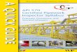 API 570 certified pipework inspector syllabus