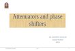 Attenuators and phase shifters 24