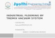 Industrial Flooring By Tremix vacuum system