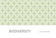 Biodiversity, What's that? #SciChallenge2017