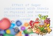 effect of sugar replacement with stevia on physical and sensory characteristics of ice cream