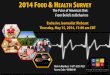 Media webcast   2014 food and health survey