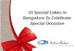 Order Special Cakes Online/ Special Cakes in Bangalore