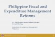 Philippine fiscal and expenditure management reforms - Rolando Toledo - Philippines