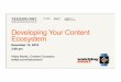 Developing your content ecosystem