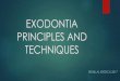 Exodontia Principles and Techniques