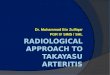 Radiological evaluation of takayasu arteritis Dr. muhammad Bin Zulfiqar Services Institute of Medical Sciences Services Hospital Lahore