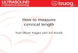 How to measure cervical length