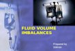 Fluid volume imbalances