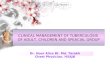 Clinical aspect and management of tuberculosis 2
